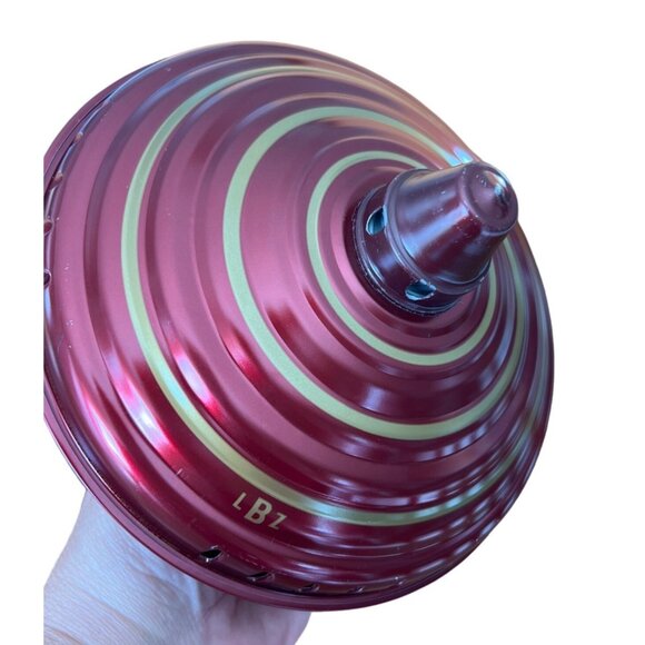 Vintage Nostalgic Spinning Top - LBZ Metal Spinning Toy - Classic Retro Design - Picture 3 of 7